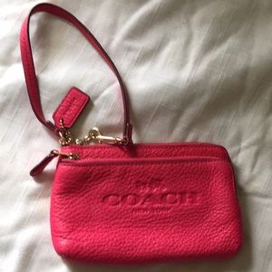 Coach wristlet, EUC